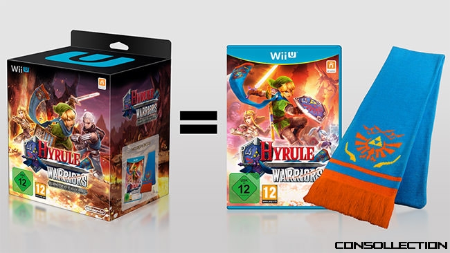 Zelda Hyrule Warriors collector version européenne